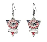 New England Patriots Dangle Earrings - NFL Football Fan Shop Sports Team Merchandise