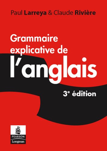 Grammaire explicative de l anglais