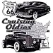 Cruising Oldies-Cars Adult T-Shirt
