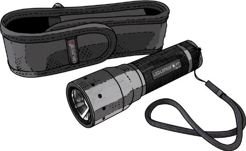 Tactical flashlight - P7 LED Lenser Light -