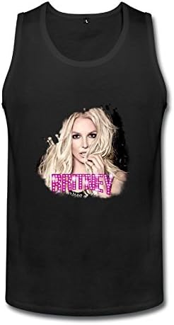 Love Britney Spears Piece Of Me 2016 Tour Fashion Tank Top For Men Black