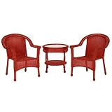 3-pc. Conversation Set - Marsella Red