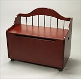 - Decon's Bench Toy Chest-Cherry