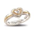 My Daughter, My Love Diamond Ring by The Bradford Exchange