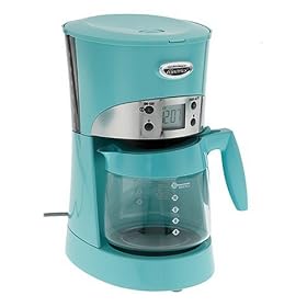 Hamilton Beach 40119 Eclectrics All-Metal 12-Cup Coffeemaker, Sea Breeze