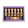 Melissa & Doug Deluxe Wooden Happy Handle Stamp Set