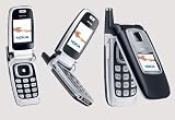Unlocked Nokia 6103b T-mobile GSM Cell Phone -Black and Silver with Charger