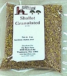 Shallots, Granulated, 4 oz.