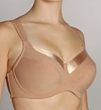 QT Cotton and Satin Underwire Bra (41111)