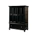 Terrace Armoire - Rubbed Black