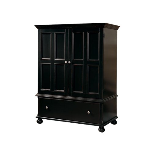 Kitchen: Terrace Armoire   Rubbed Black