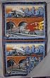 Lionel Trains Quilted Throw Approx. 42"x72"