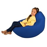 from Hi-BagZ Kids Hi-BagZ - Kids Bean Bag Gaming Chair - Childrens Beanbag (Water Resistant) BLUE