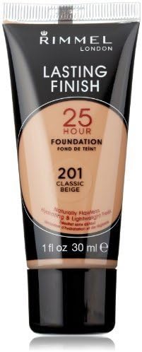 Rimmel Lasting Finish 25 Hour Liquid Foundation Classic Beige by Coty Beauty