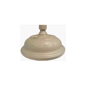 Adams Mfg. Patio Furn. 8128-01-3716 Clay Deco Umbrella Base by Adams