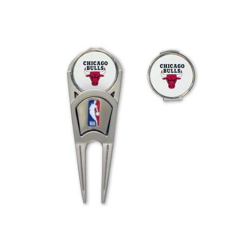 Chicago Bulls Ball Mark Repair Tool & Hat Clip Combo