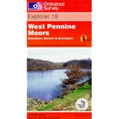West Pennine Moors - Blackburn, Darwen and Accrington (Explorer Maps)