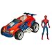 Spiderman Animated Vehicles with Figure - Spiderman Crime Cruiser