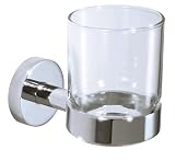 :USE Form One Wall Mount Tumbler Holder, Polished Chrome