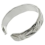 Sterling Silver Flower Ear Cuff