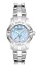Bulova Womens Diamond Accented Stainless Steel Bracelet Watch 96R109