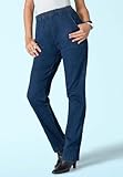 Roamans Plus Size Tall Straight Leg 2-pocket Leggings