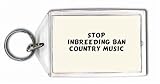 Stop inbreeding ban country music Keychain