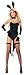 Starline Women's 4 Piece Naughty Nights Sexy Bunny Costume
