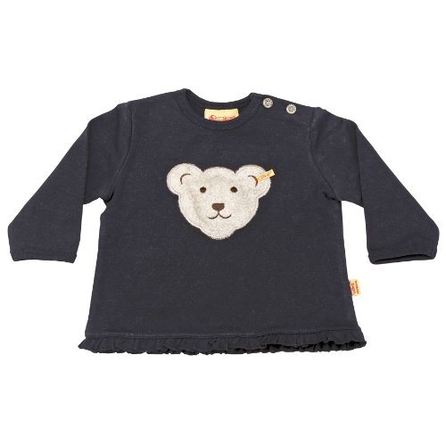 Steiff Unisex - Baby Hemd Sweatshirt 0006958, Gr. 116, Blau (marine 3032) Preisvergleich