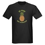 Je Suis An Ananas Dark T-Shirt by CafePress