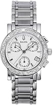 Bulova Women's Diamond Chronograph Watch #96R19