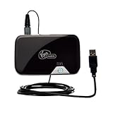 IMAGE OF Classic Straight USB Cable for the Novatel Mifi 2372 with Power Hot Sync and Charge capabilities - uses Gomadic TipExchange Technology