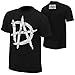 Official WWE Authentic Unisex Dean Ambrose DA Youth T-Shirt Medium Black