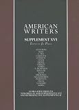 Review Gale Cengage  / American Writers, Supplement XVI: A Collection of Literary Biographies (American Writers Supplements)