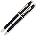 Cross Century II Black Ball-Point Pen and .05Mm Pencil Set with 23 Karat Gold Plated Appointments