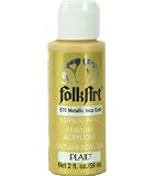 Shimmering Metallic Acrylic Paint 2oz-Inca Gold