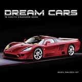 Dream Cars 2009 Wall Calendar 12 X 12