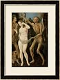 An Allegory of Death and Beauty Framed Art Poster Print by Hans Baldung Grien, 24x32