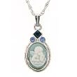 Wonderer Thinker-Angel Cameo Necklace