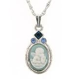Wonderer Thinker-Angel Cameo Necklace