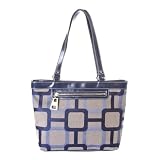 Nine West Reno Signs Medium Garden Night Shopper Bag