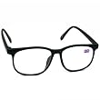 1.25X Reading Eye Glasses Magnifier Half Frame Black