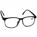 1.25X Reading Eye Glasses Magnifier Half Frame Black