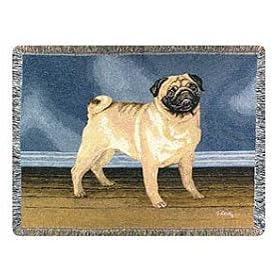 Pug Throw