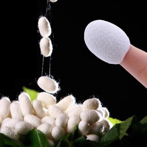 90Pcs Lots Natural Silkworm Cocoon Facial Face Cleanser Women Beauty Tool
