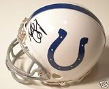 Marvin Harrison Autographed Indianapolis Colts Riddell Mini Helmet