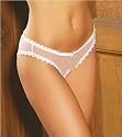 Crotchless Panty. One Size in Red.