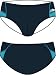 Sports : F2 Swimshort F2 Block Brief blau