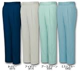 (ジチョウドウ)Jichodo 45001 ツータックパンツ・ズボン (春夏用) 96 11：ネイビー [ウェア&シューズ]