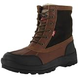 LEVI'S Jeans Predator Mens Winter Fleece Lined Duck Leather Suede Snow Boots Shoes Brown by Levi's
